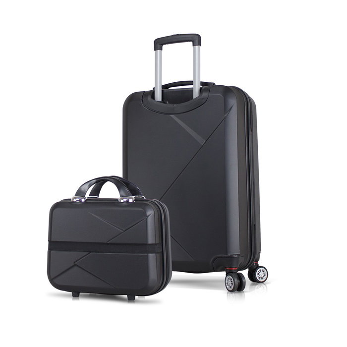 Zoozie Bags Juego de Maletas de 2 Piezas Negro Zoozie Bags Juego de Maletas de 2 Piezas Negro